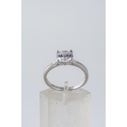 Ασημένιο δαχτυλίδι με ζιργκόν