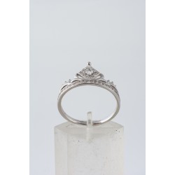 Ασημένιο δαχτυλίδι με ζιργκόν