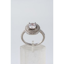 Ασημένιο δαχτυλίδι με ζιργκόν