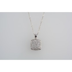 Ασημένιο κολιέ με ζιργκόν