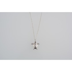 Ασημένιο κολιέ χελωνάκι