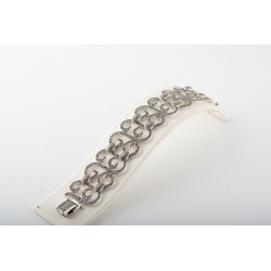 Ασημένιο Βραχιόλι με μαρκασίτη