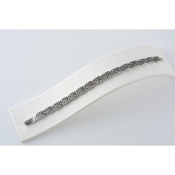 Ασημένιο Βραχιόλι με μαρκασίτη