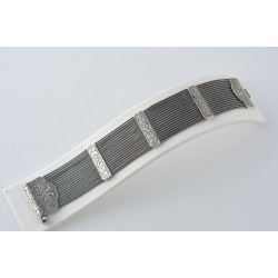 Ασημένιο Χειροποίητο Βραχιόλι Αλυσιδωτό 