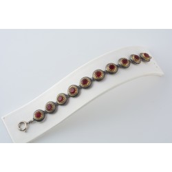 Ασημένιο Χειροποίητο Βραχιόλι με ζιργκόν